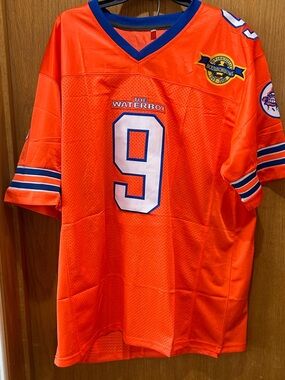 Bourbon Bowl 50th Anniversary Orange Football Patch Jersey